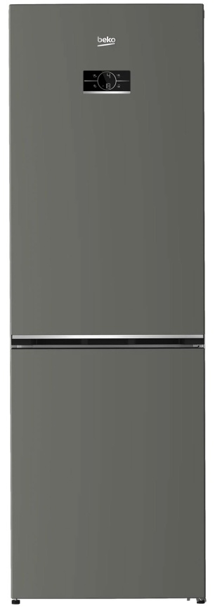 Двухкамерный холодильник Beko B3R0CNK362HG No frost, серебристый фото 1