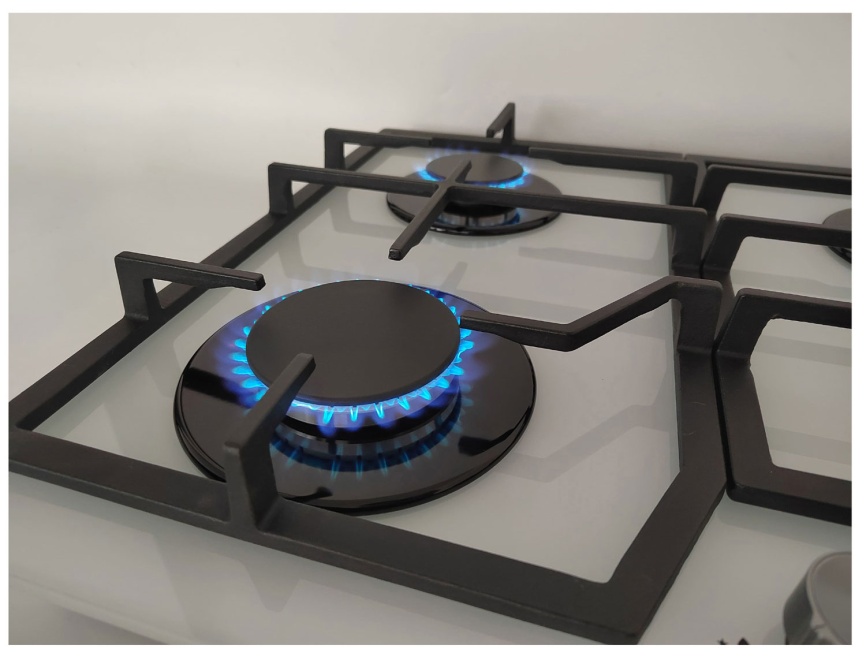 Газовая варочная панель Candy CHXG64CNW 58 см, 4 конфорки электроподжиг газконтроль, белый фото 6