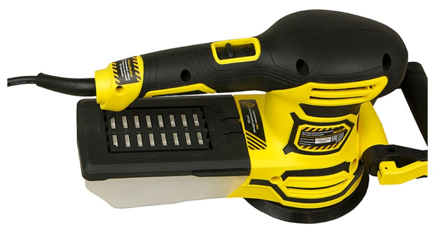 Эксцентриковая шлифовальная машина Hanskonner HOS8145R 450 Вт d=125 мм 6000-12500 об/мин кабель 4 м фото 5