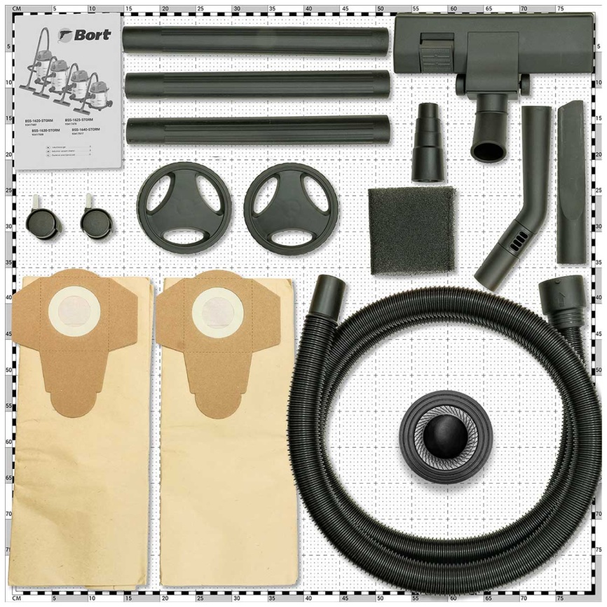 Строительный пылесос Bort BSS-1640-STORM фото 9