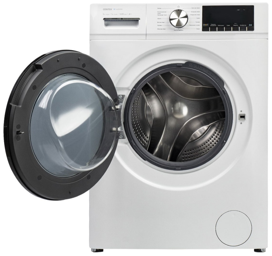 Стиральная машина с сушкой Centek CT-1953 автомат 8 кг, белый фото 5