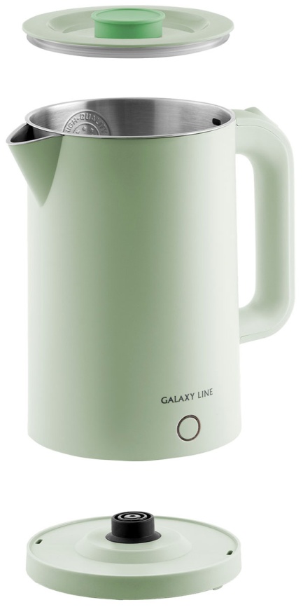 Чайник электрический Galaxy Line GL 0362, фисташковый фото 4