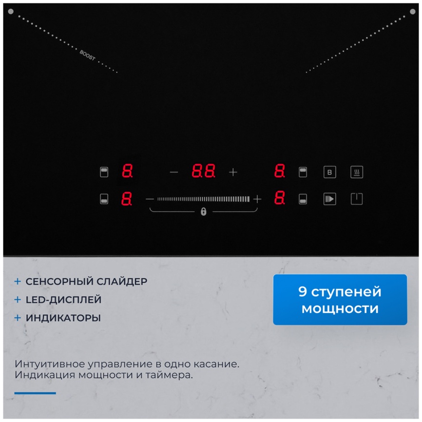 Электрическая варочная панель Zugel ZIH604B фото 4