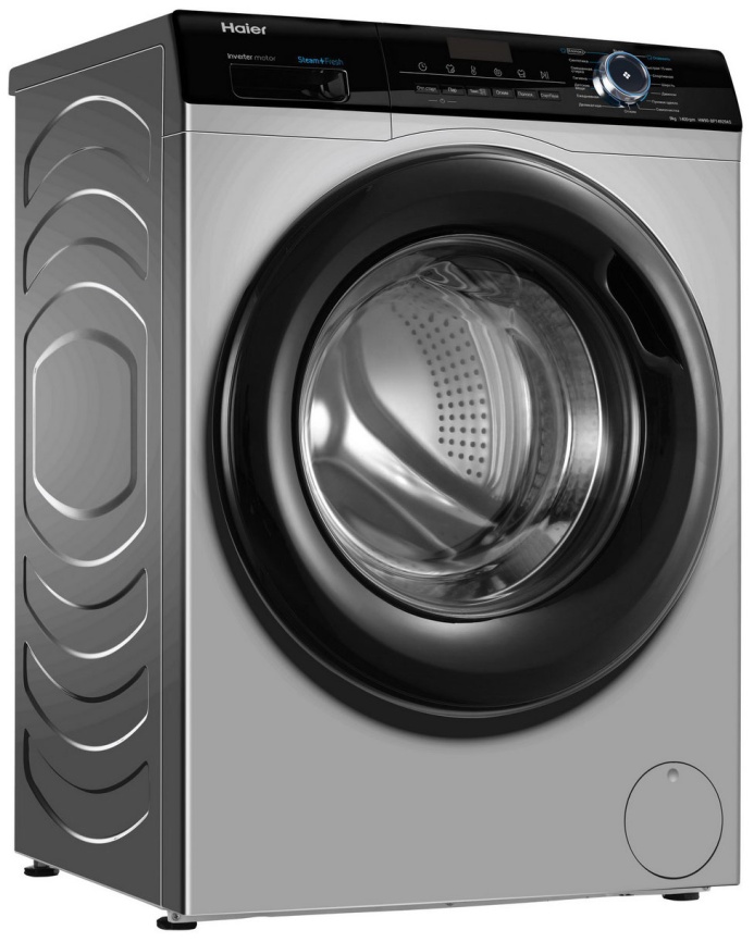Стиральная машина Haier HW90-BP14929AS 9 кг, серебристый фото 4