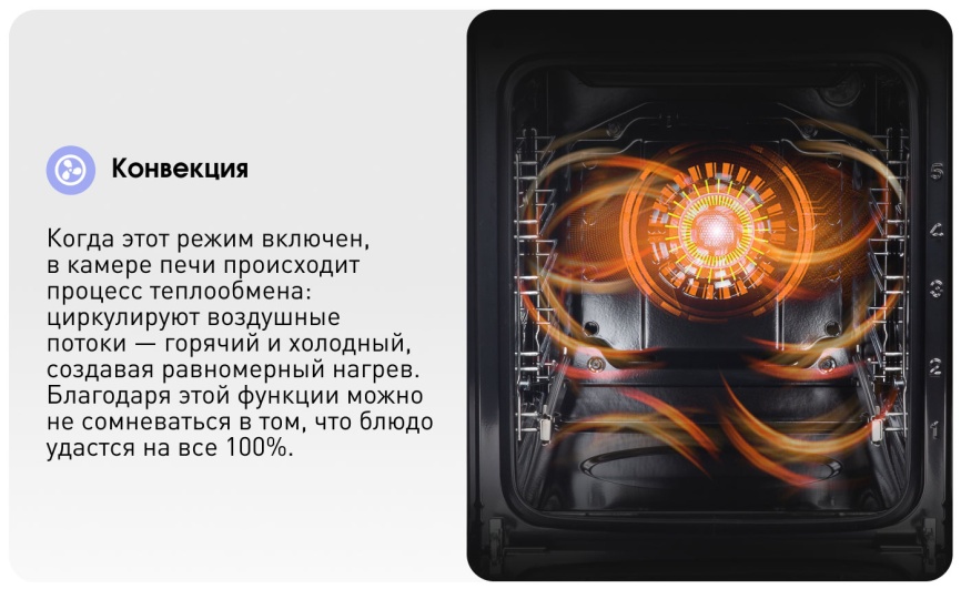 Электрический духовой шкаф Zigmund & Shtain E 174 B 44 см, 51 л, гриль и конвекция, черный фото 12