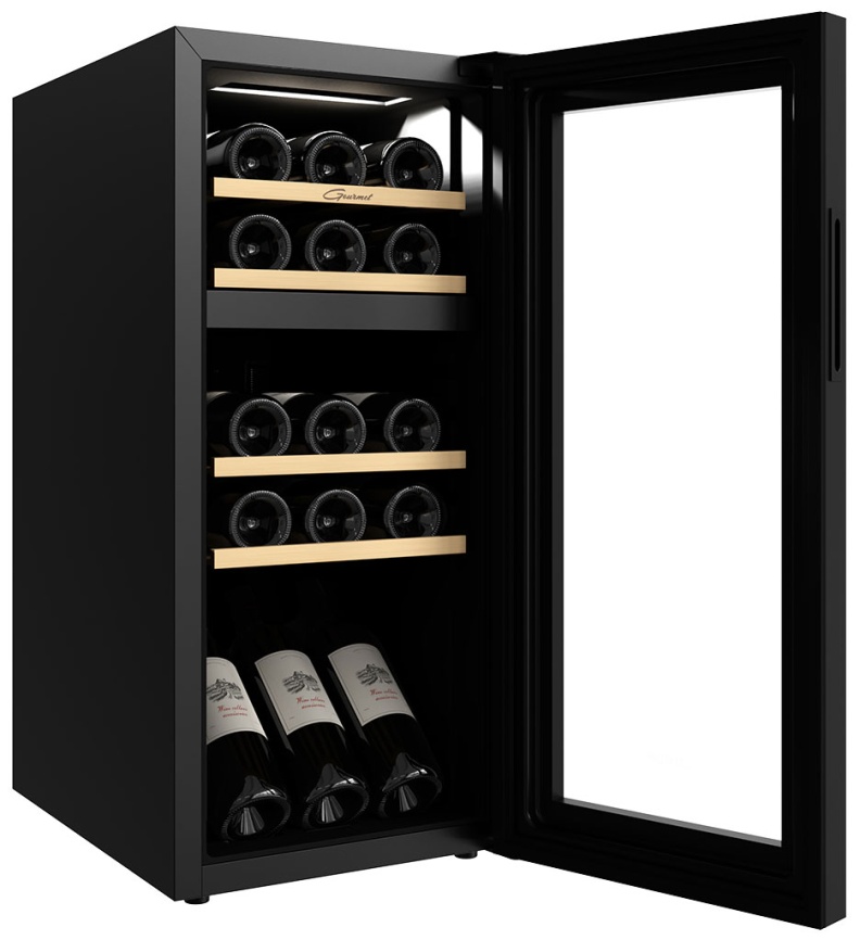 Винный шкаф Libhof GMD-15 black фото 4
