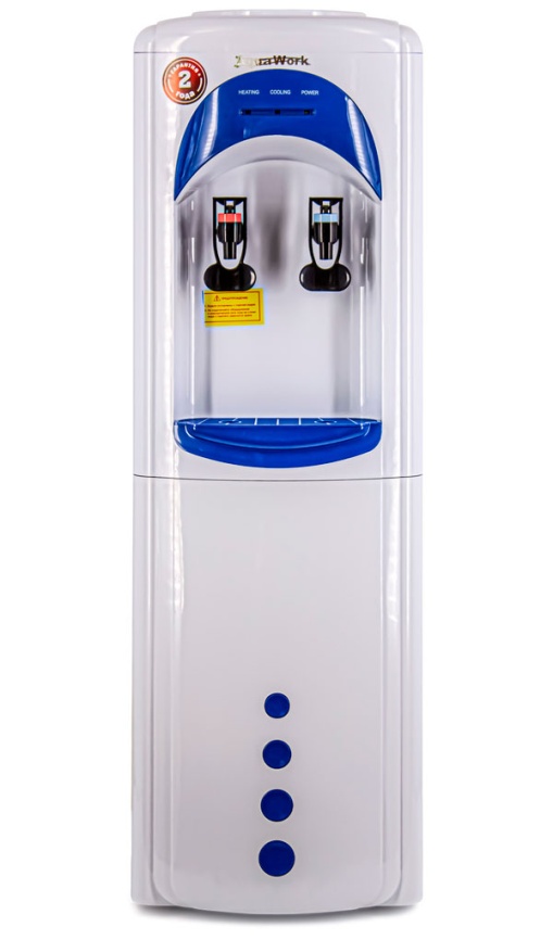 Кулер для воды Aqua Work 17LDR, бело-синий, (25869) фото 2