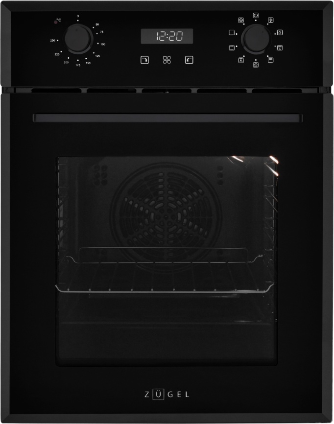 Электрический духовой шкаф Zugel ZOE452B, черный фото 1