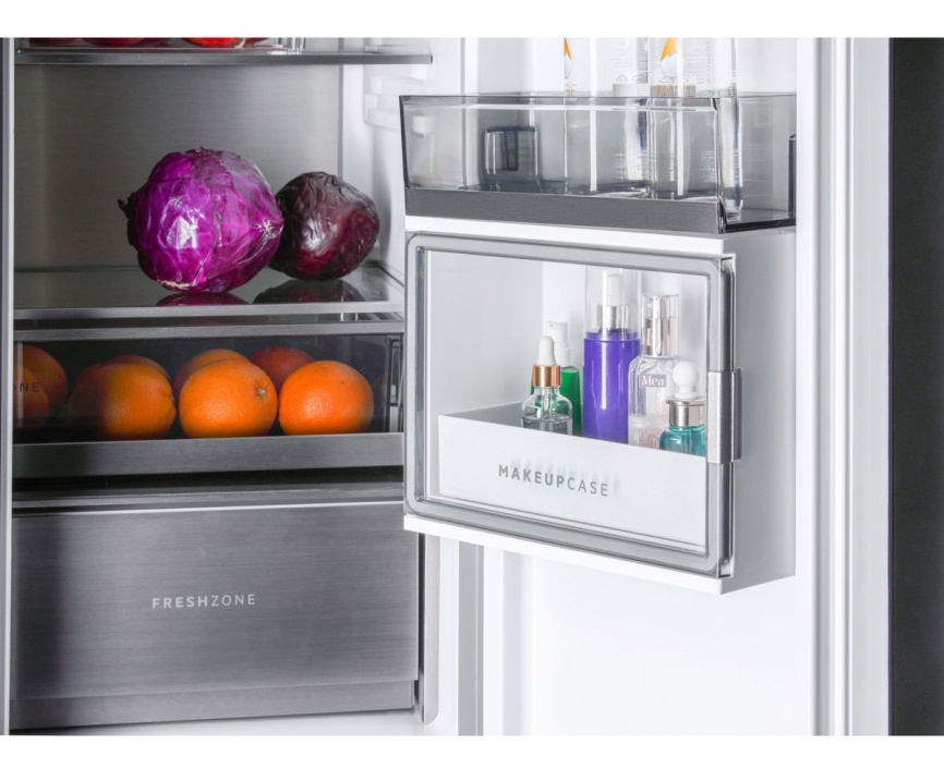 Многокамерный холодильник Hiberg RFQ-610G GS inverter No frost, серый фото 15