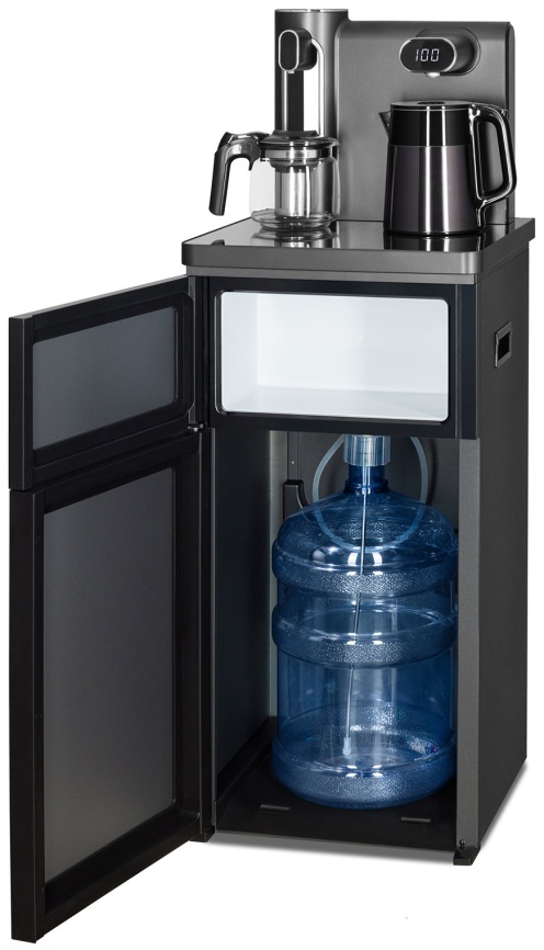 Тиабар  Ecotronic TB41-LE graphite, напольный, с чайным столиком, с охлаждением (ETK12717) фото 8