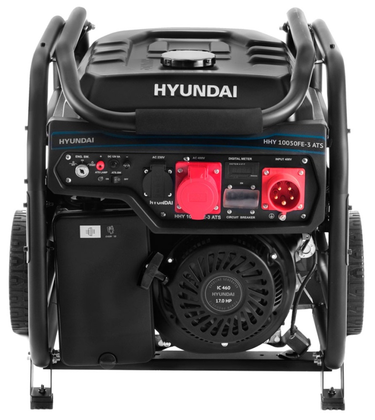 Генератор бензиновый Hyundai HHY 10050FE-3 ATS фото 3
