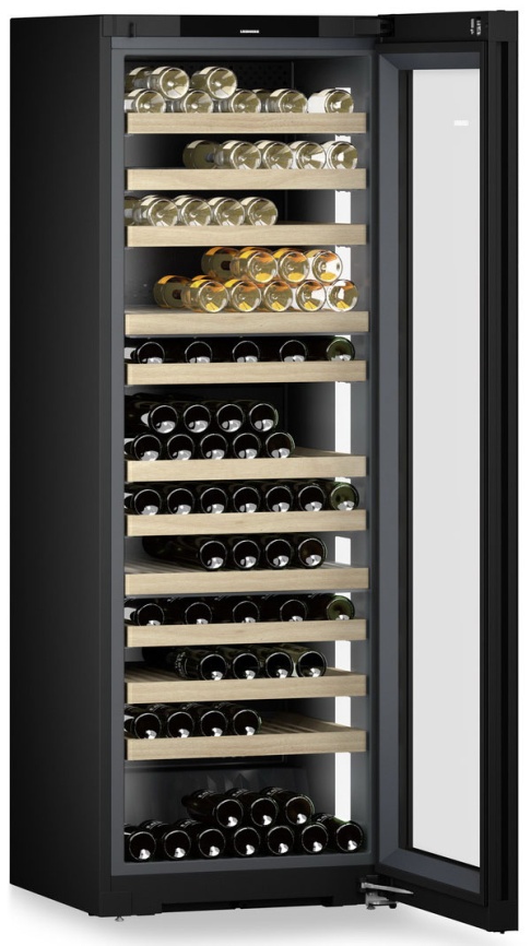 Винный шкаф Liebherr WPgbi 7473-20 001 черное стекло фото 2