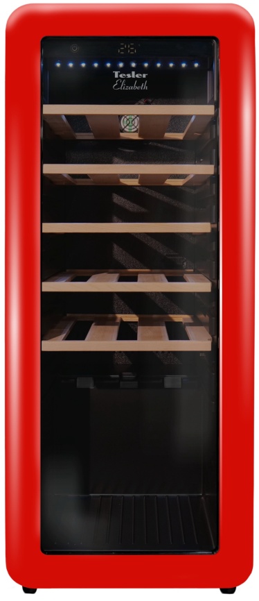 Винный шкаф Tesler CWC-248 RUBY RED LD фото 1