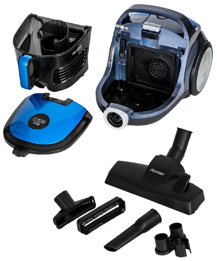 Пылесос напольный Pioneer VC321C azure blue фото 5