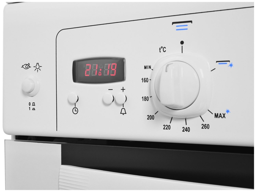 Газовая плита Gefest Брест 6100-03 60 см, 52 л, 4 конфорки, белый фото 6