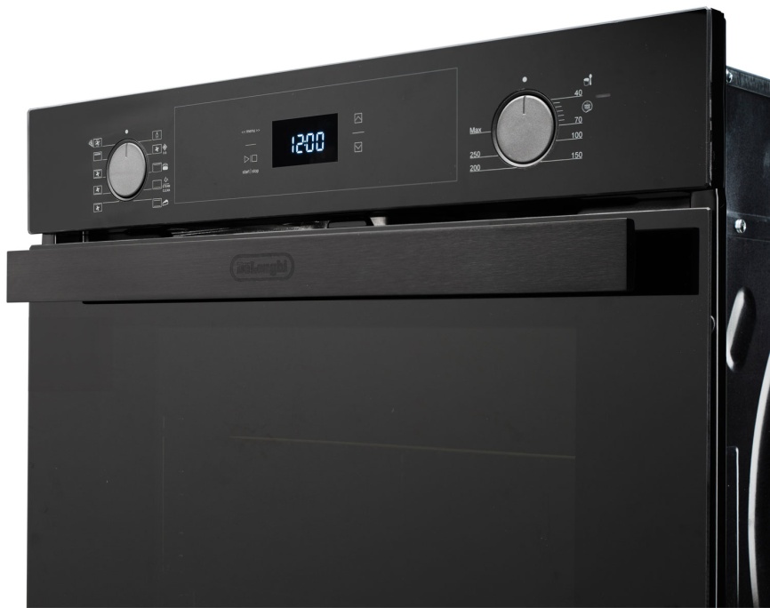 Электрический духовой шкаф De’Longhi DEO 735 NB FRANCA 59 см, 72 л, гриль и конвекция, черный фото 9
