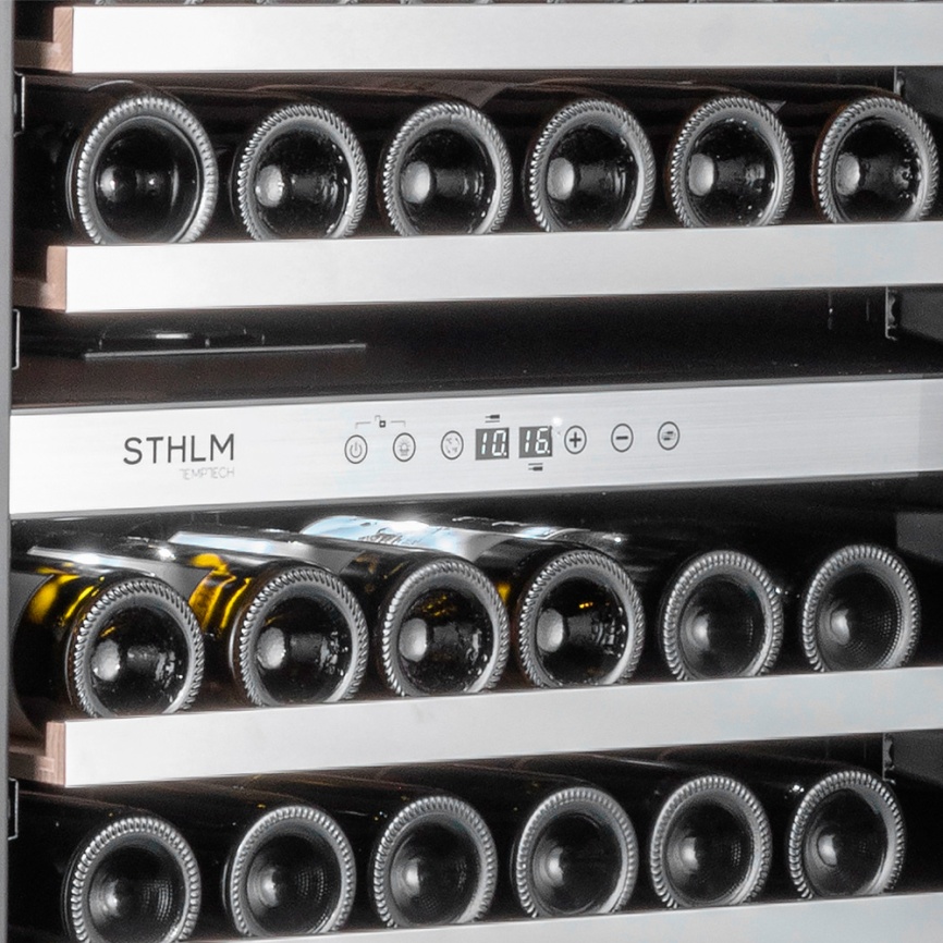 Встраиваемый винный шкаф Temptech ST180DRB-24 фото 6