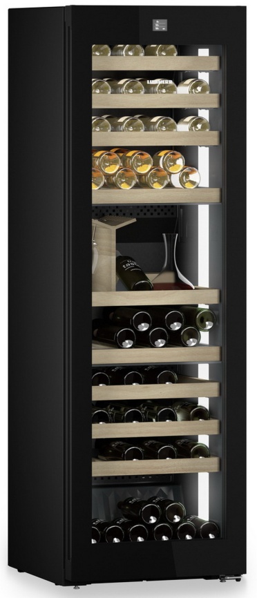 Винный шкаф Liebherr WPgbi 5283-20 001 черное стекло фото 1
