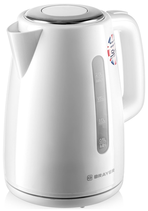 Чайник электрический Brayer BR1058WH белый фото 2
