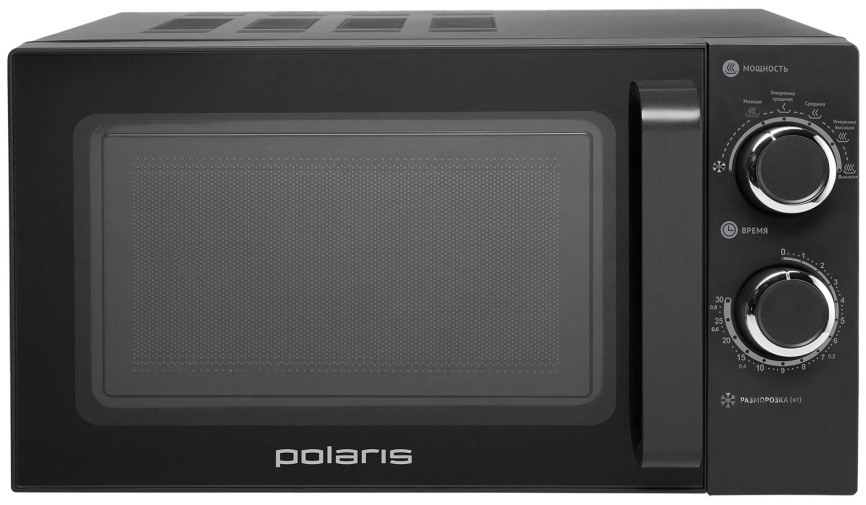 Микроволновая печь - СВЧ Polaris PMO 2001 RUS, графитовый фото 2