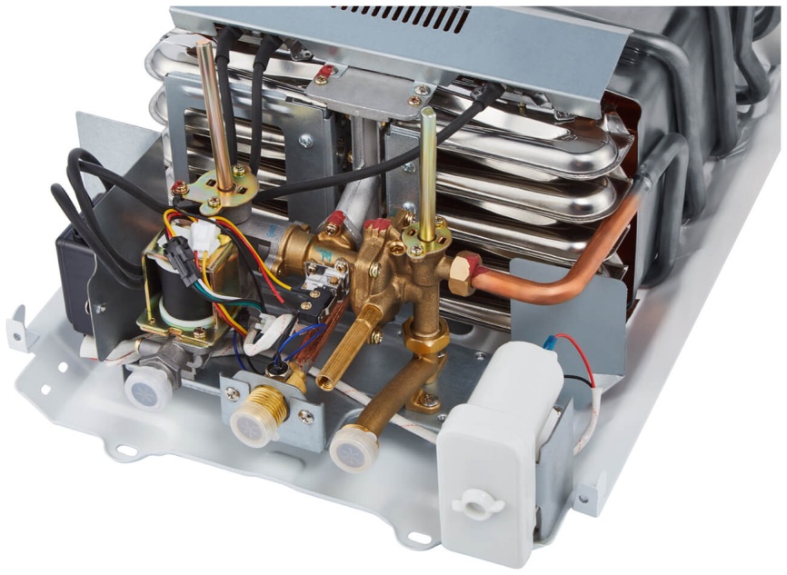 Колонка газовая Ballu GWH 10 Fiery Glass Lime фото 9