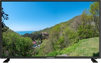Телевизор Harper 43F670TS, 43 дюйма, разрешение 1920х1080, черный фото 1