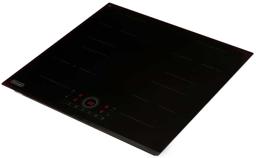 Электрическая варочная панель De’Longhi ELETTRA 1B0P CR 59 см, 4 конфорки закаленное стекло, черный фото 4