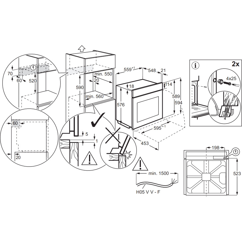 Встраиваемый духовой шкаф ELECTROLUX LOE8F38Z фото 7