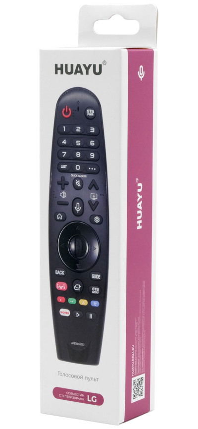 Универсальный пульт Huayu MR20GA (AKB75855502) голосовой пульт для LG SMART TV, для телевизора LG фото 6