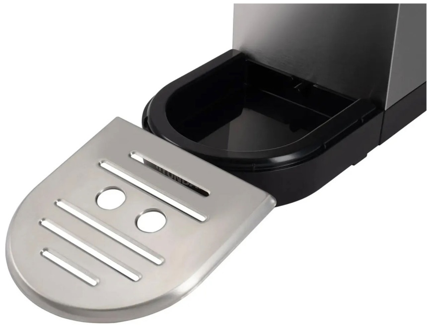 Кофеварка рожковая Hyundai HEM-4305, 1350 Вт, серебристый/черный фото 6