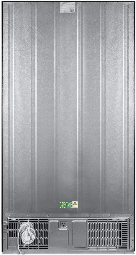 Холодильник Side-by-Side Maunfeld MFF177NFSB No frost, черный фото 11