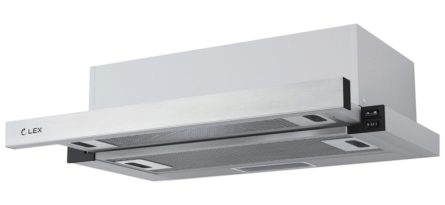 Вытяжка LEX HIDE 600 INOX фото 1