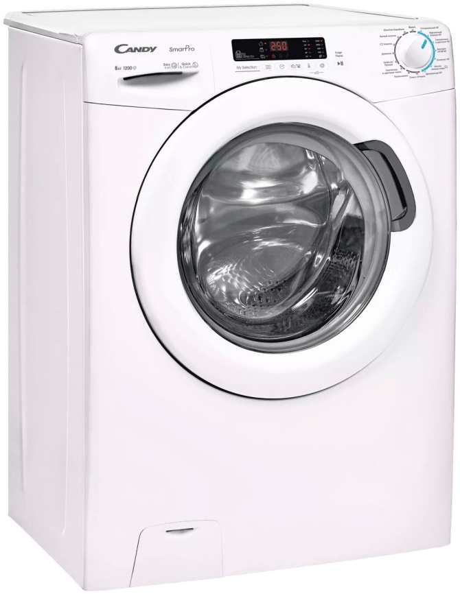 Стиральная машина Candy CSH44283DW/2-07 автомат 8 кг, белый фото 2