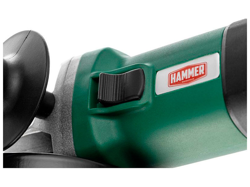 Угловая шлифовальная машина (болгарка) Hammer USM850D 850 Вт, 12000об/мин, 125мм фото 6