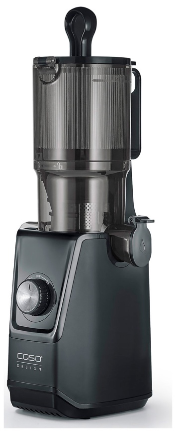 Соковыжималка шнековая Caso Juice Fit, 200 Вт, нержавеющая сталь фото 1