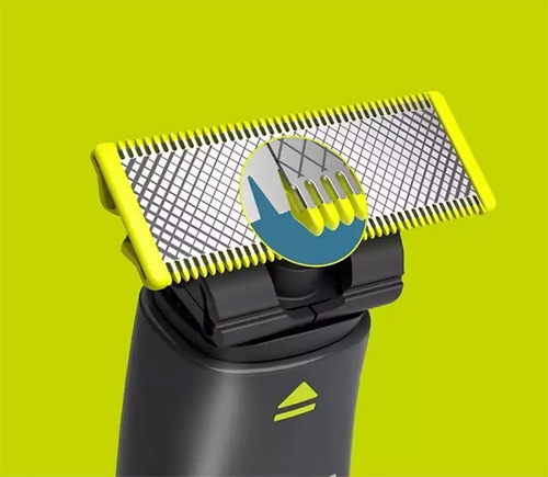 Триммер для лица и тела Philips QP1424/10 One Blade фото 5