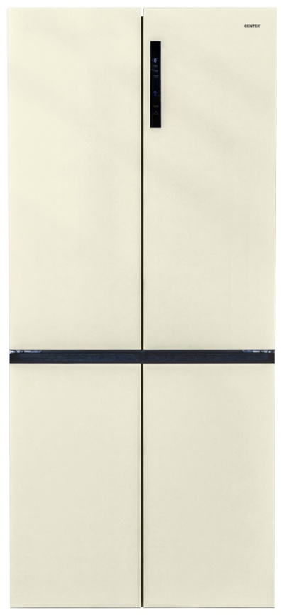 Многокамерный холодильник Centek CT-1746 NF Beige Glass фото 1