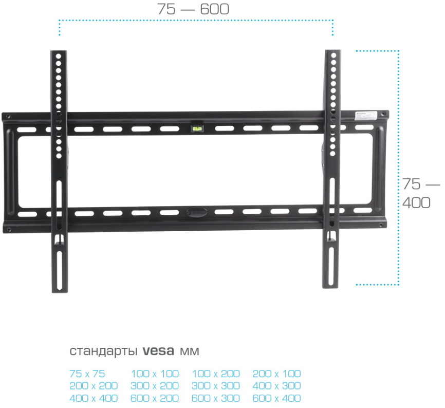 Кронштейн для телевизора Kromax IDEAL-1 black фото 7