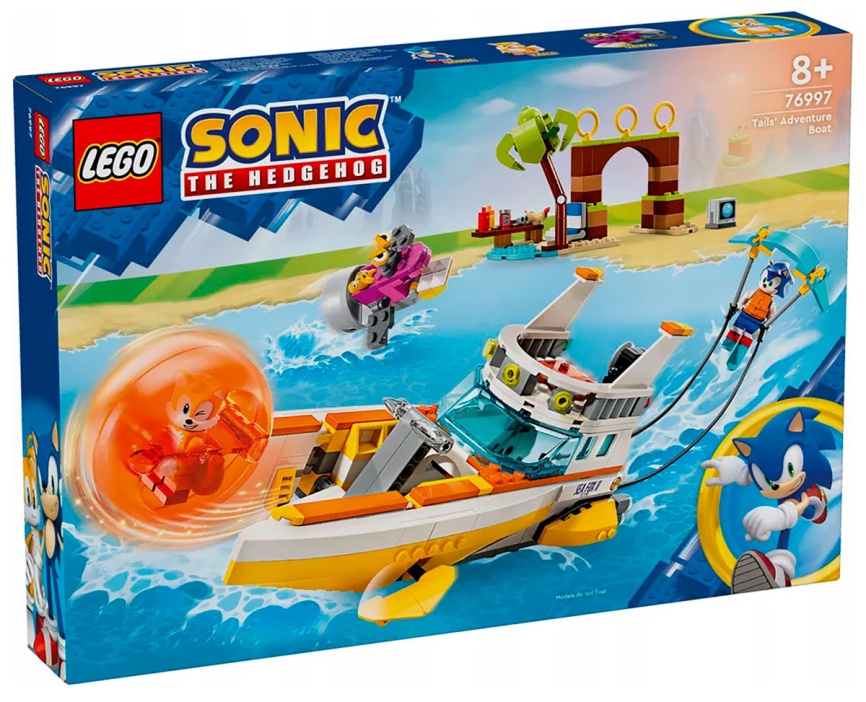Конструктор Lego SONIC, Приключенческая лодка Тейлза (76997) фото 4
