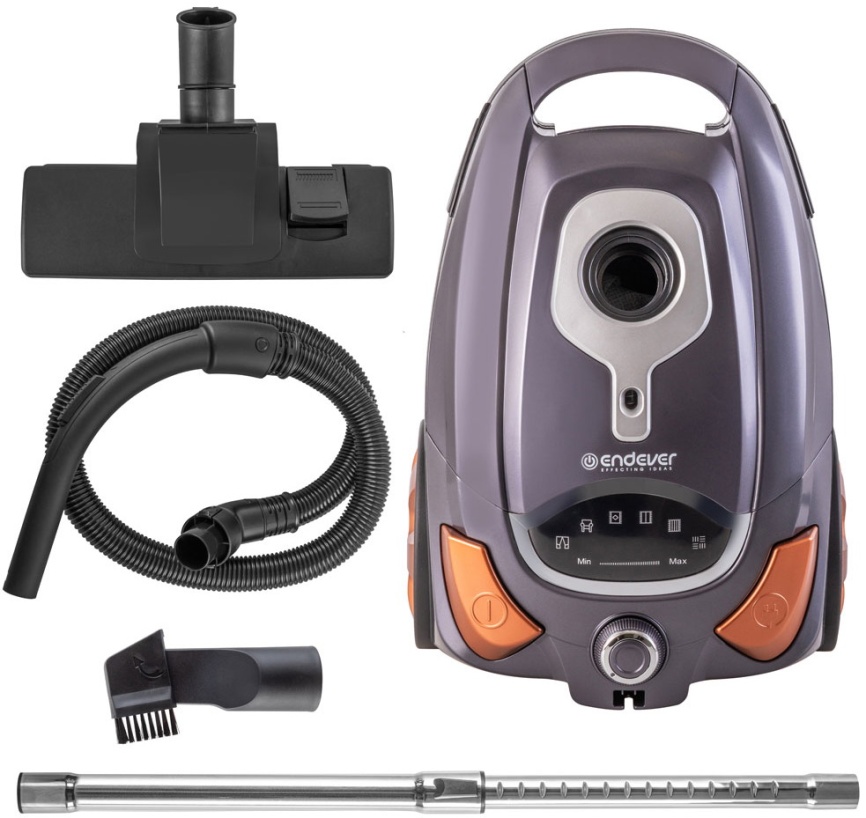 Пылесос напольный Endever SkyClean VC-250 90792 фиолетово-серый фото 7