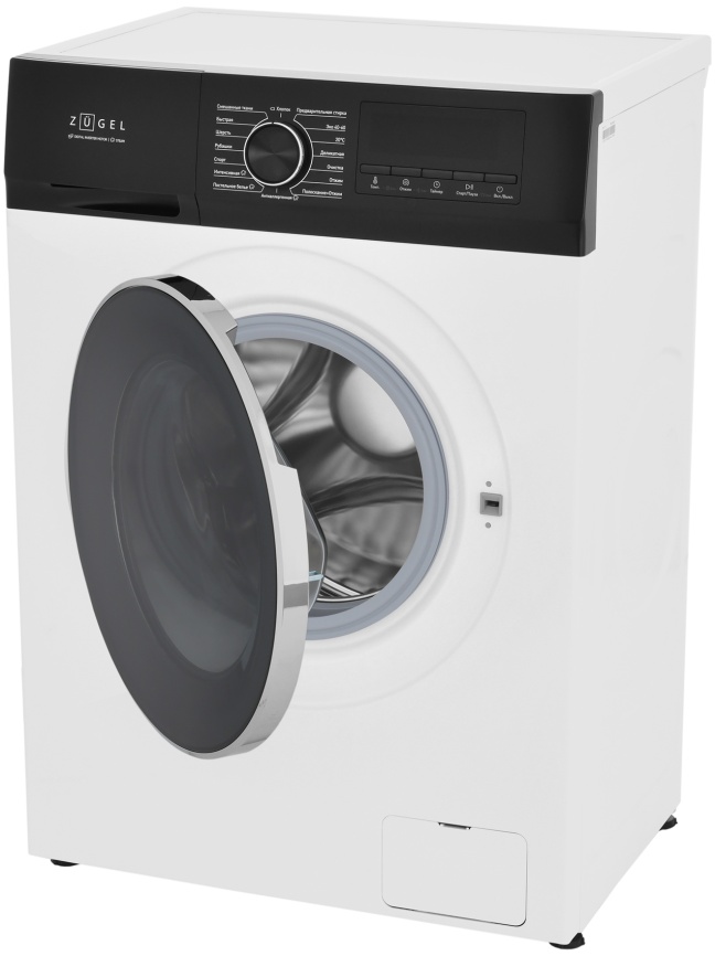 Стиральная машина Zugel ZWS7120I Inverter Steam автомат 7 кг, белый фото 2