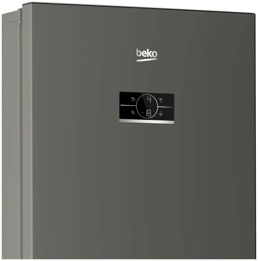 Двухкамерный холодильник Beko B3R0CNK402HG No frost, серый фото 3