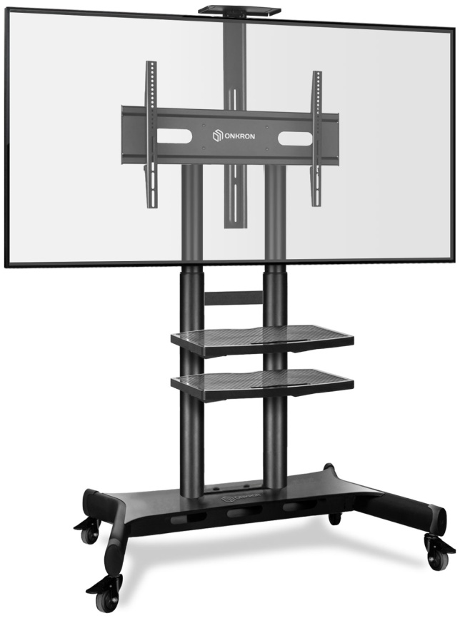 Мобильная стойка под телевизор Onkron TS 1881, чёрная фото 1