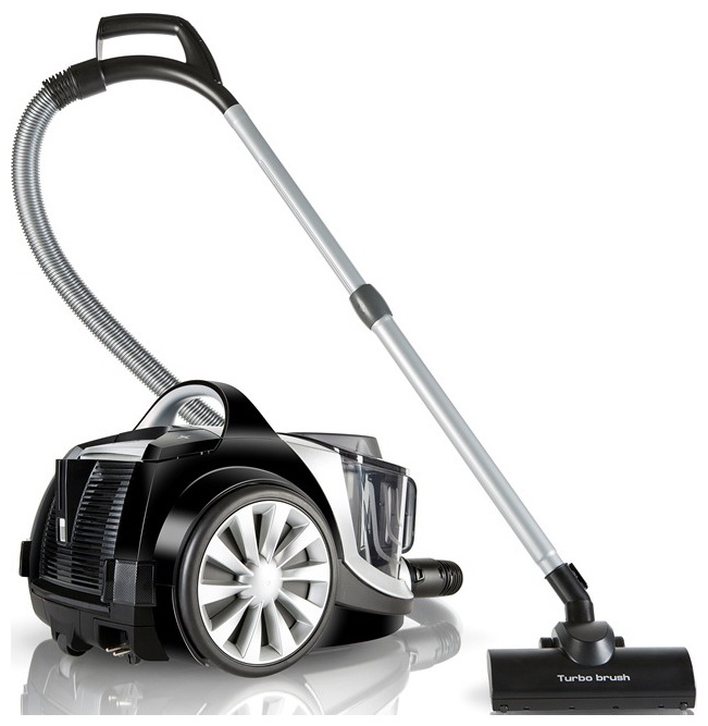Пылесос напольный Arnica Tesla Premium с циклонным фильтром, серебристый фото 4