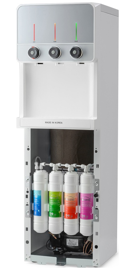 Пурифайер-проточный кулер для воды Aquaalliance V19s-LC (00438) white/silver фото 2