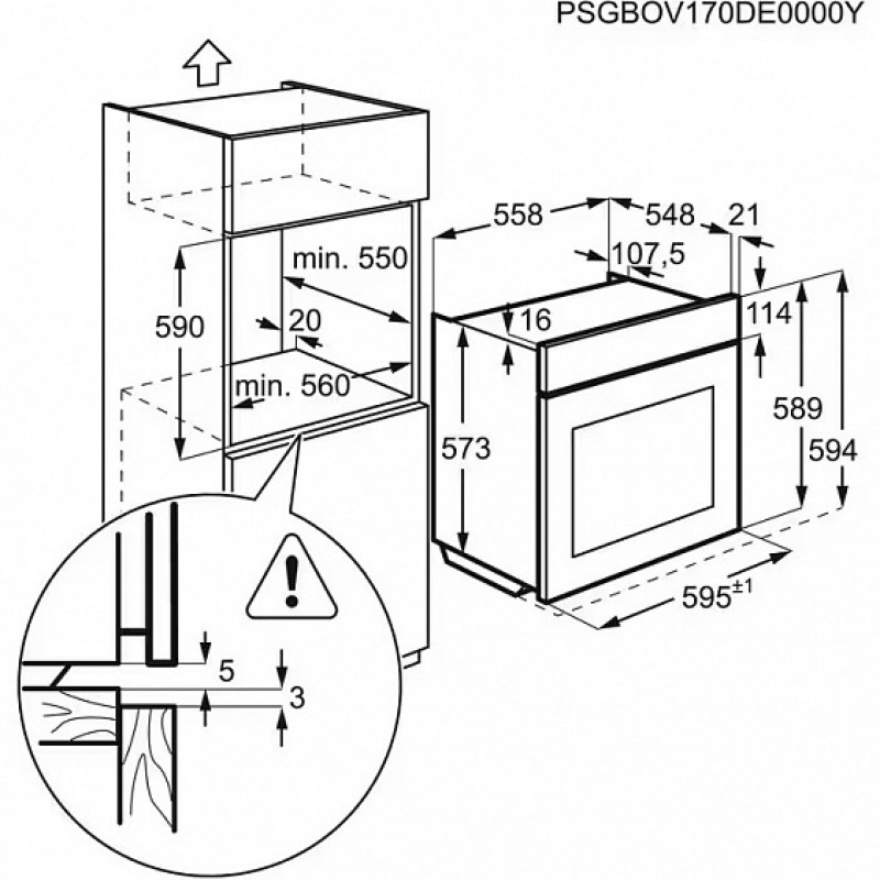 Встраиваемые электрические духовки ELECTROLUX Electrolux EOD6P77WZ фото 9