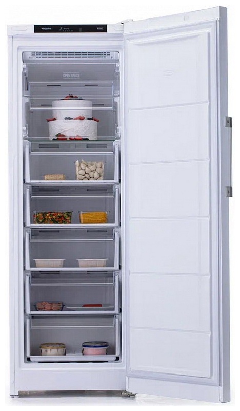 Морозильник Hotpoint HFZ 5171 W No Frost A+ 250 л, белый фото 2