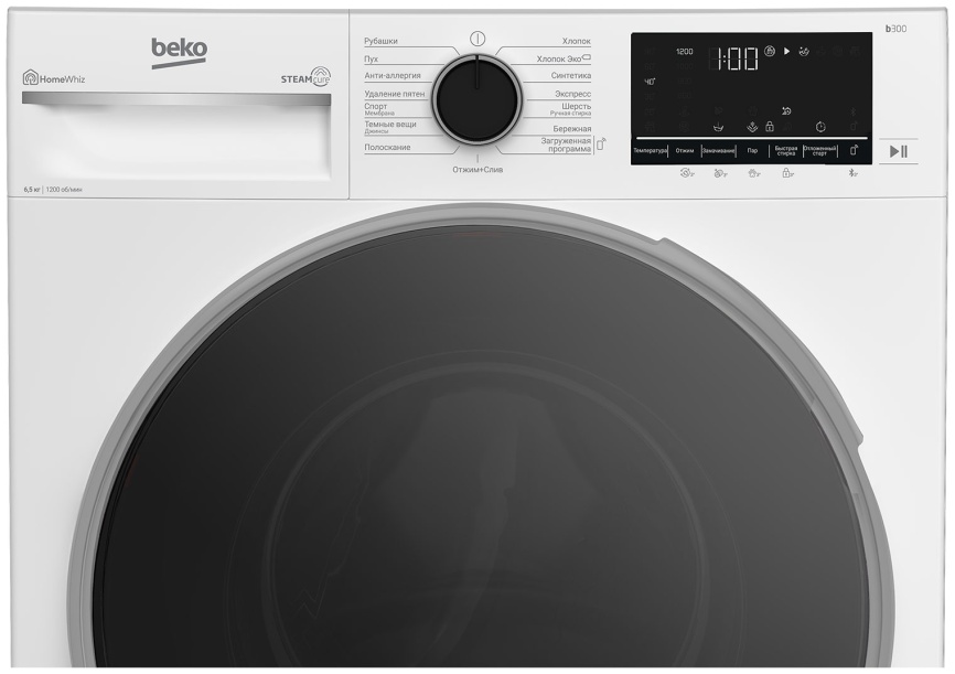 Стиральная машина Beko B3WFR56H2WC автомат 6,5 кг, белый фото 3
