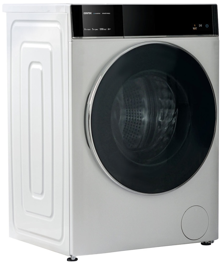 Стиральная машина с сушкой Centek CT-1966 автомат 8 кг, белый фото 6