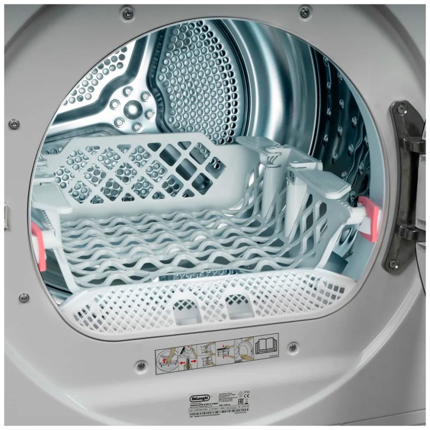 Сушильная машина с тепловым насосом De’Longhi DTD 8105 H FABIO фото 8